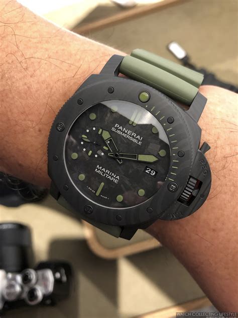 marina militare vs panerai|Panerai submersible marina militare carbotech.